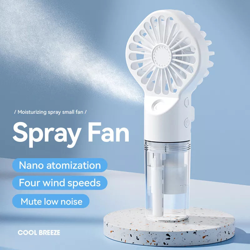 Portable Mist Spray Fan